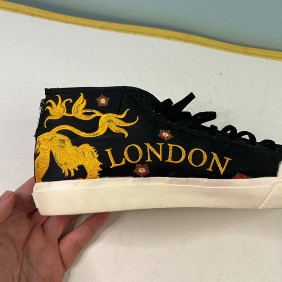 Adidas Matchcourt Mid Footpatrol x Juice Sneaker Mens 10 Hong Kong London Dragon